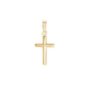 14K Gold Small Cross (19 x 9 mm)