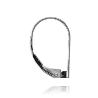 ITI NYC Leverback with Plain Straight Wire and No Ring (17 x 11 mm)