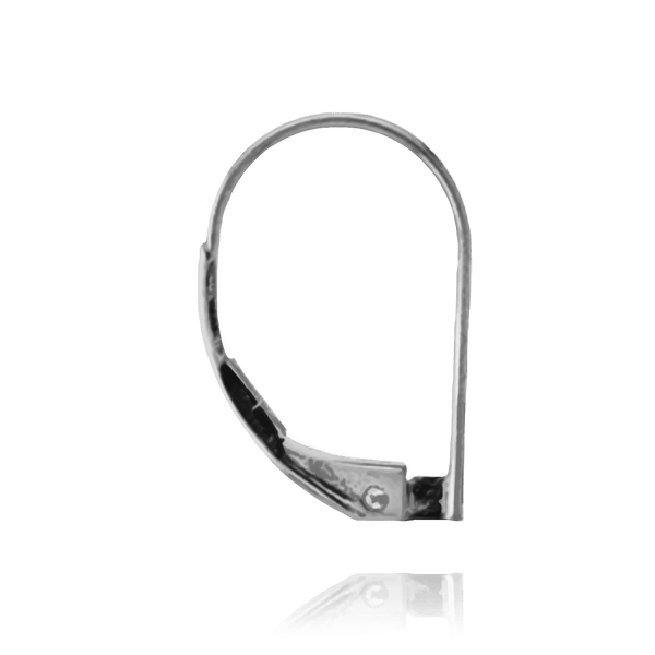 ITI NYC Leverback with Plain Straight Wire and No Ring (17 x 11 mm)