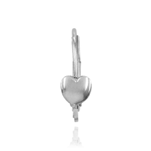 Load image into Gallery viewer, ITI NYC Leverback with Heart Design and Ring (16 x 8 mm)
