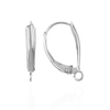 ITI NYC Wide Plain Leverback with Ring (16 x 10 mm)