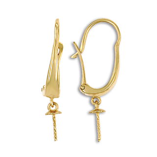 ITI NYC Fancy Click-In Leverback with 6 mm Cup (28 x 11 mm)