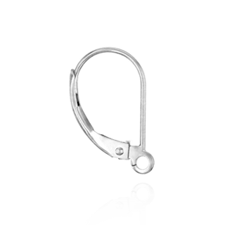 ITI NYC Leverback with Plain Straight Wire and Ring (16 x 10 mm)