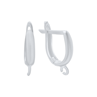 ITI NYC Leverback with Ring (14.8 x 10.6 mm)