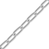 Bulk / Spooled Light Elongated Cable Chain in Sterling Silver (1.40 mm - 6.20 mm)