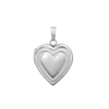 ITI NYC Special Order Only: Embossed Heart Locket in 14K Gold (22 x 15 mm)