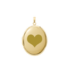 Plain Oval Locket in 14K Gold Filled with Optional Engraving (16 x 14 mm - 37 x 30 mm)