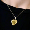 ITI NYC Plain Heart Locket in 14K Gold with Optional Engraving (13 mm - 19 mm)