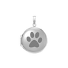 Plain Round Locket in Sterling Silver with Optional Engraving (13 mm - 32 mm)