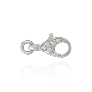 ITI NYC Lobster Locks With Diamonds (6.8 x 17.2 mm)