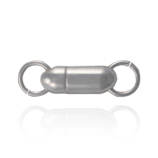Magnetic Clasps in Sterling Silver (22 x 6 mm)