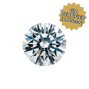 Round Natural Diamond - April Birthstones