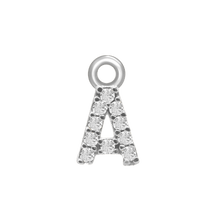 Load image into Gallery viewer, Block Initials (8.57mm) (100% Polished - Includes CZs)
