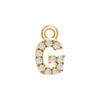 Block Initials (8.57mm) (100% Polished - Includes CZs)