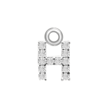 Load image into Gallery viewer, Block Initials (8.57mm) (100% Polished - Includes CZs)
