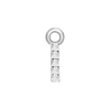 Block Initials (8.57mm) (100% Polished - Includes CZs)