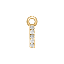 Load image into Gallery viewer, Block Initials (8.57mm) (100% Polished - Includes CZs)
