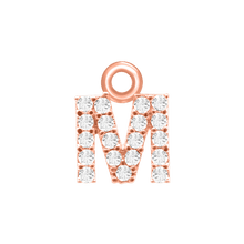 Load image into Gallery viewer, Block Initials (8.57mm) (100% Polished - Includes CZs)
