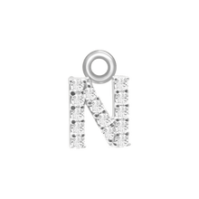 Load image into Gallery viewer, Block Initials (8.57mm) (100% Polished - Includes CZs)
