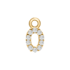 Block Initials (8.57mm) (100% Polished - Includes CZs)