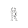 Block Initials (8.57mm) (100% Polished - Includes CZs)