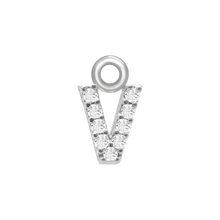 Load image into Gallery viewer, Block Initials (8.57mm) (100% Polished - Includes CZs)
