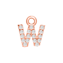 Load image into Gallery viewer, Block Initials (8.57mm) (100% Polished - Includes CZs)
