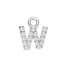 Load image into Gallery viewer, Block Initials (8.57mm) (100% Polished - Includes CZs)
