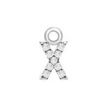 Load image into Gallery viewer, Block Initials (8.57mm) (100% Polished - Includes CZs)
