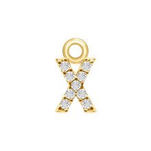 Load image into Gallery viewer, Block Initials (8.57mm) (100% Polished - Includes CZs)
