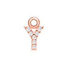 Load image into Gallery viewer, Block Initials (8.57mm) (100% Polished - Includes CZs)
