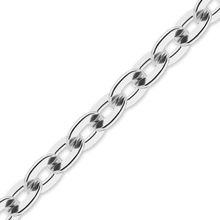 Load image into Gallery viewer, Bulk / Spooled Light Flat Cable Chain in Sterling Silver (1.20 mm - 2.30 mm)

