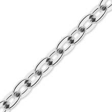 Load image into Gallery viewer, Bulk / Spooled Light Flat Cable Chain in Sterling Silver (1.20 mm - 2.30 mm)
