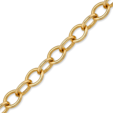 Load image into Gallery viewer, Bulk / Spooled Light Round Cable Chain in 14K &amp; 18K Yellow Gold (1.00 mm - 6.80 mm)
