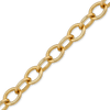 Bulk / Spooled Light Round Cable Chain in 14K & 18K Yellow Gold (1.00 mm - 6.80 mm)