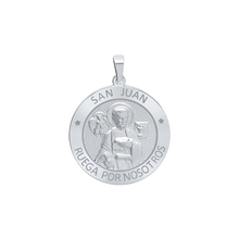 Load image into Gallery viewer, Sterling Silver Round San Juan Medallion (5/8 inch - 1 inch)
