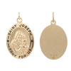 Gold-Filled Oval Saint Joseph Medallion (3/4 inch - 1 inch)