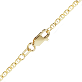 Madison Ave. Mariner Anklet in 10K Yellow Gold