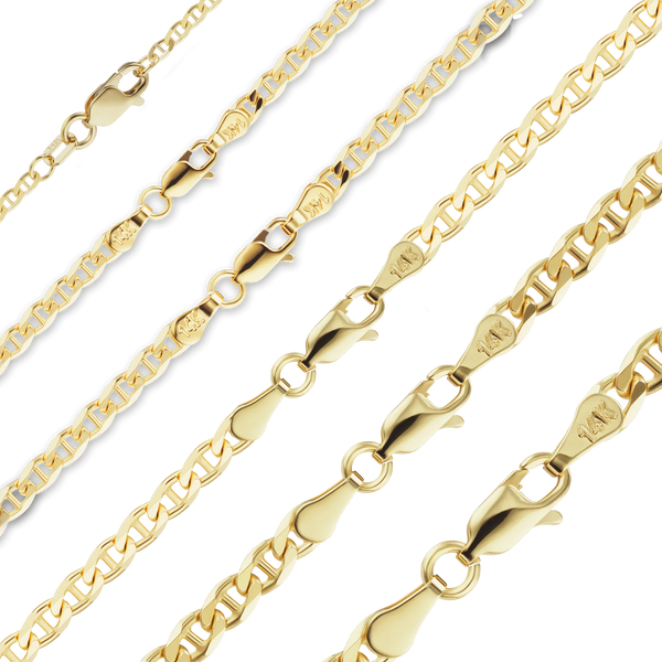 Madison Ave. Mariner Necklace in 14K Yellow Gold