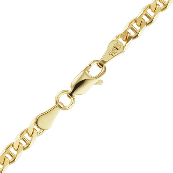 Madison Ave. Mariner Anklet in 14K Yellow Gold