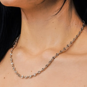 Mulberry St. Mariner Cable Chain Necklace in Sterling Silver