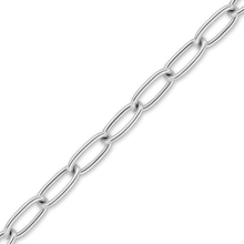 Load image into Gallery viewer, Bulk / Spooled Medium Elongated Cable Chain in Sterling Silver (1.80 mm - 5.40 mm)
