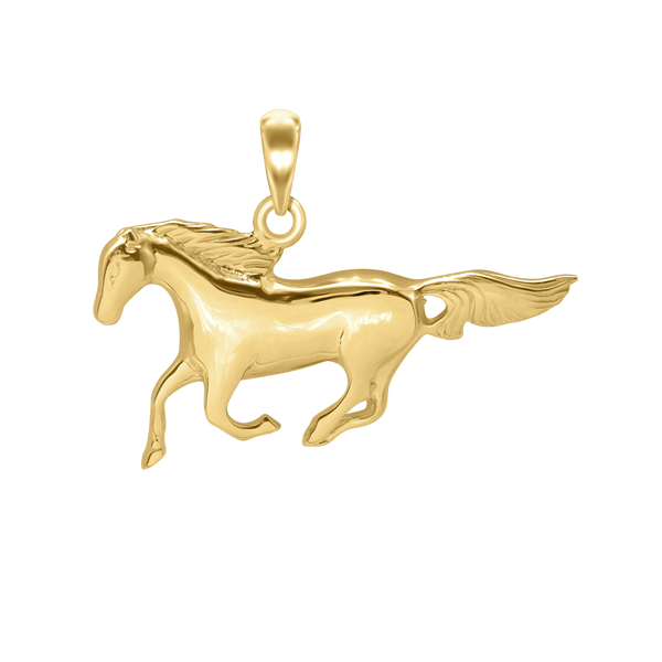 Galloping Horse Charm (33 x 20 mm)