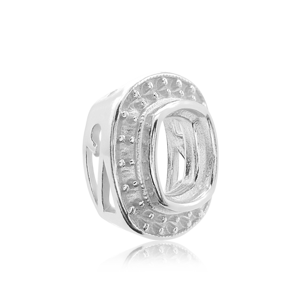 ITI NYC Cushion Halo Pendant Slider in 14K Gold (5.00 x 5.00 mm - 11.00 x 11.00 mm)