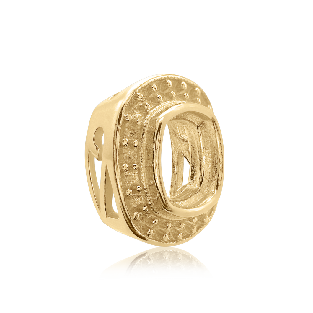 ITI NYC Cushion Halo Pendant Slider in 14K Gold (5.00 x 5.00 mm - 11.00 x 11.00 mm)