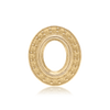ITI NYC Oval Halo Slide Pendant in 14K Gold (6.00 x 4.00 mm - 12.00 x 10.00 mm)