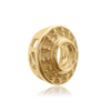 ITI NYC Round Halo Pendant Slider in 14K Gold (4.00 mm - 12.00 mm)