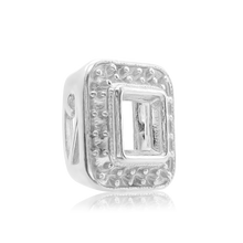 Load image into Gallery viewer, ITI NYC Square Halo Slide Pendant in 14K Gold (4.00 mm - 10.00 mm)
