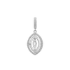 ITI NYC Marquise Cluster Pendant in Sterling Silver (6.00 x 3.00 mm - 12.00 x 6.00 mm)