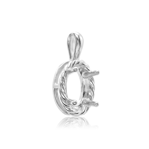 ITI NYC Oval Fancy Pendant in 14K Gold (6.00 x 4.00 mm - 12.00 x 10.00 mm)